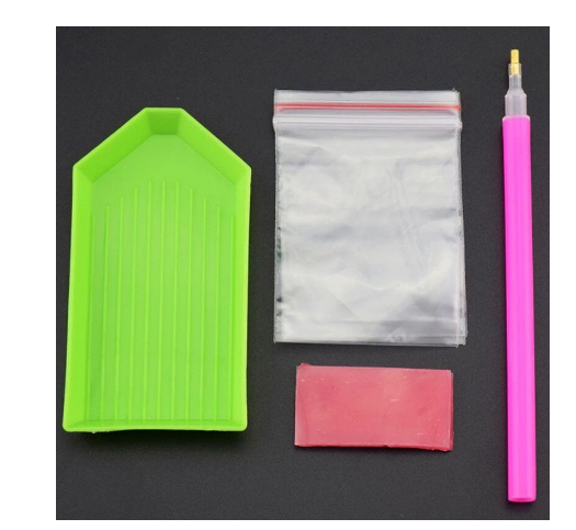 Kit Pintura de Diamantes 5D Peonía y Rosa - Punto de Cruz - Image 24