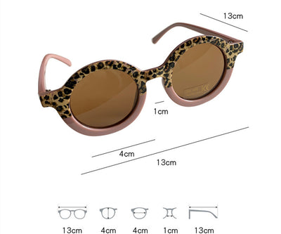 Gafas de Sol Infantiles Montura Redonda con Protección UV Total - Image 8
