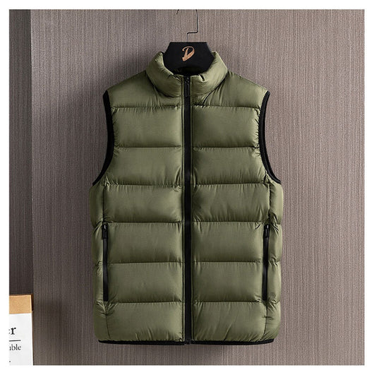 Chaleco de Algodón para Hombre con Cuello Alto - Estilo y Confort - Image 13