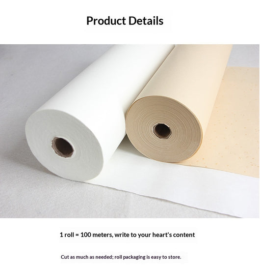 Papel Xuan Extra Grueso de 100 Metros para Caligrafía y Pintura - Image 23