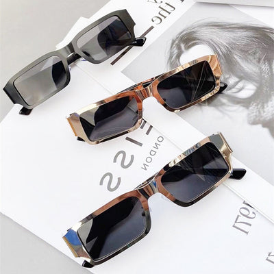 Gafas de Metal Cuadradas Pequeñas para Hombre - Estilo Importación - Image 21