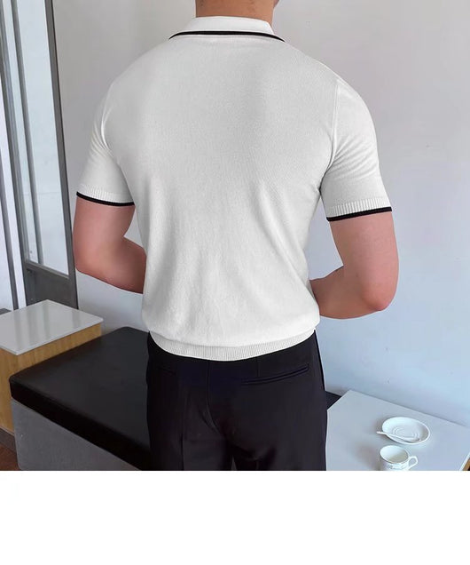 Polo Casual de Cuello para Hombre - Comodidad y Estilo - Image 20