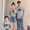 Conjunto de Prendas Otoñales para Tres: Sudaderas y Bodis Familiares