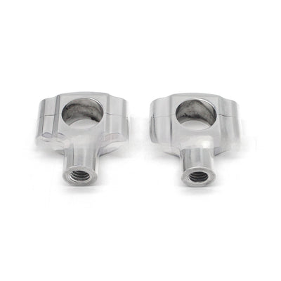 Manillar Universal de Diámetro Ajustable para Motos - Acabado Plateado - Image 14
