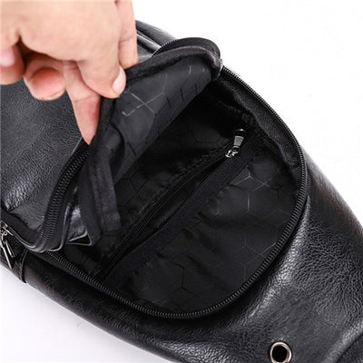 Bolsa Crossbody Impermeable de Gran Capacidad con Múltiples Compartimentos para Hombre - Image 11