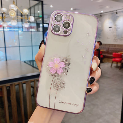 Funda Giratoria 3D con Flores Lindas y Soporte para Teléfono - Image 15