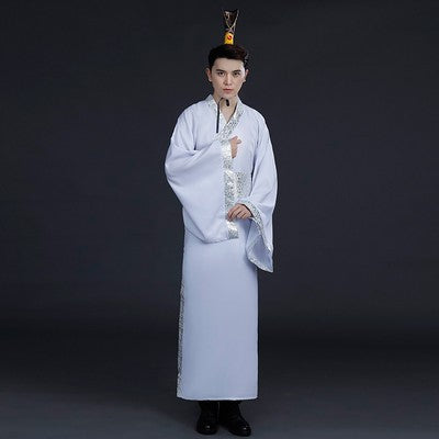 Traje Tang Primavera Otoño - Ropa Tradicional China para Hombre - Image 8