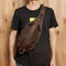 Bolsa de Pecho en Cuero Genuino Estilo Retro Casual