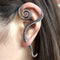 Aros de Plata Esterlina con Diseño Creativo