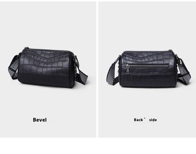 Bolsa Mensajera de Cuero con Correa Ancha - Estilo Casual - Image 15