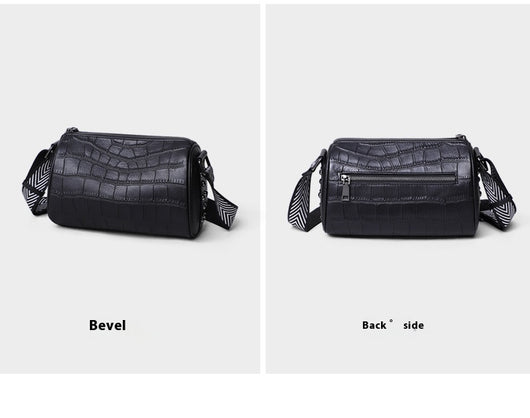 Bolsa Mensajera de Cuero con Correa Ancha - Estilo Casual - Image 15