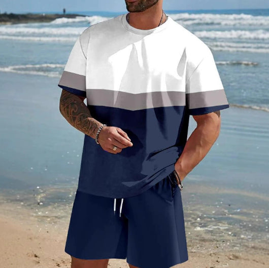 Conjunto Deportivo Fresco para Hombre - Playera y Shorts - Image 14