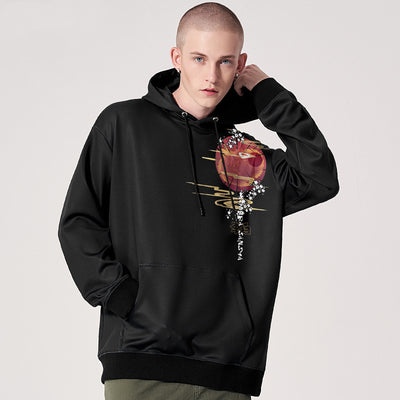 Hoodie Kimura Sanshe Li Bai con Estampado Artístico - Image 9