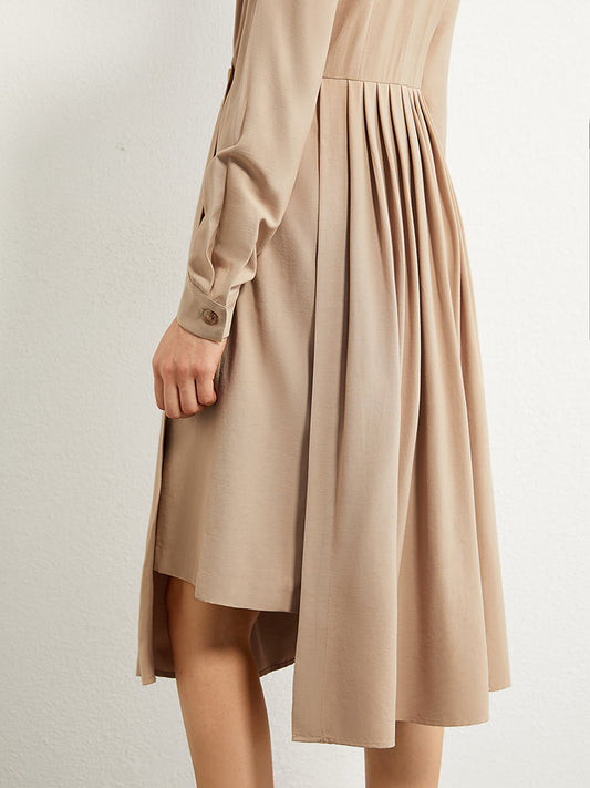 Vestido Elegante Escote V con Cintura Ajustada - Image 2