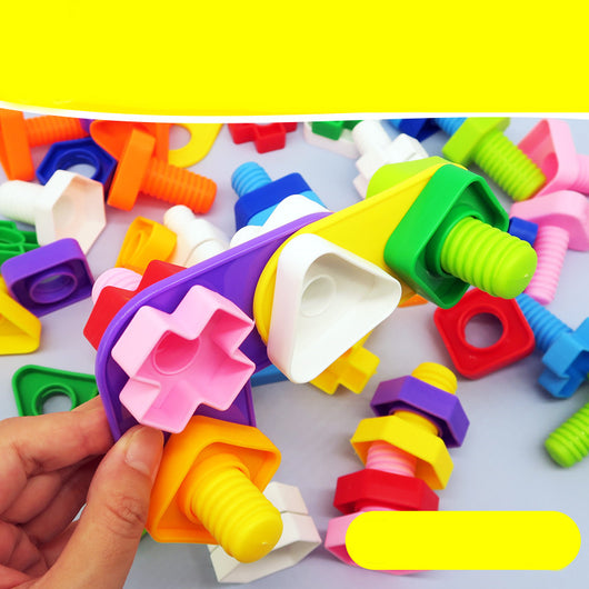 Juguete de Tuercas y Tornillos - Bloques de Construcción Desmontables para Bebés - Image 7