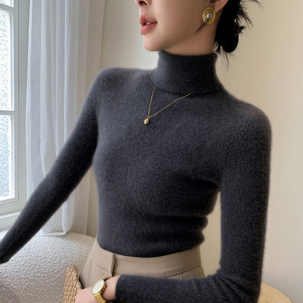 Polera Térmica Ajustada para Mujer - Base Interior Elástica Otoño Invierno