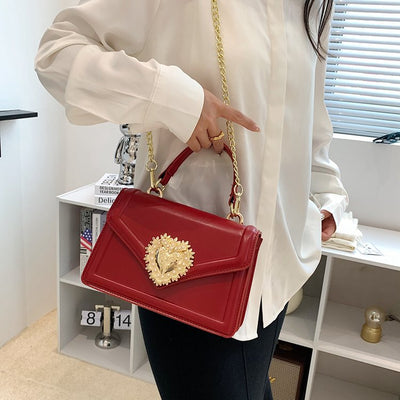 Bolso Cuadrado Portátil con Doble Compartimento Abatible - Image 6