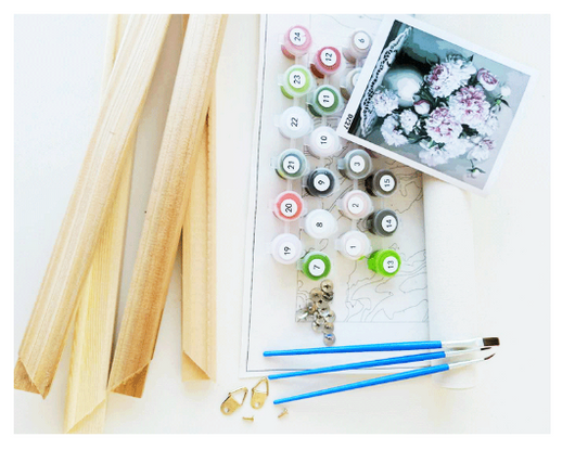 Kit de Pintura por Números - Flores de Loto - Image 7