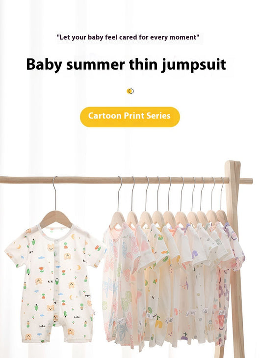 Ropa de Escalada Estampada en Algodón Puro para Niños - Image 20