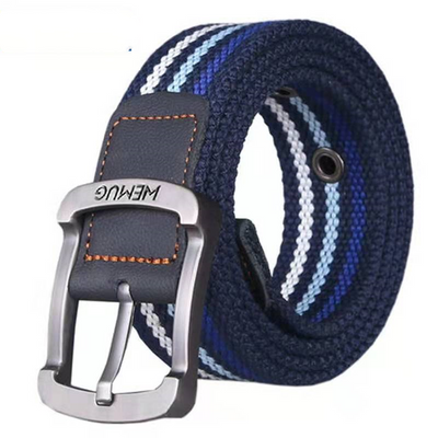 Cinturón de Lona Unisex con Hebilla de Pasador - Estilo Casual Outdoor - Image 7