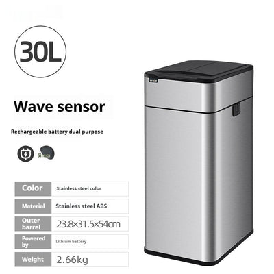 Basurero Inteligente Automático de Gran Capacidad con Sensor Infrarrojo - Image 11