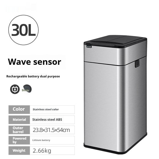 Basurero Inteligente Automático de Gran Capacidad con Sensor Infrarrojo - Image 11