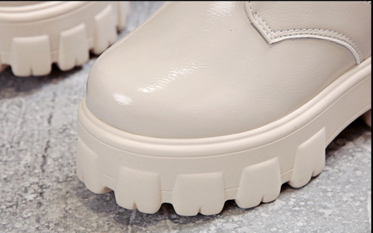Zapatos de Tacón Alto con Suela Gruesa y Forro de Algodón para Mujer - Image 12