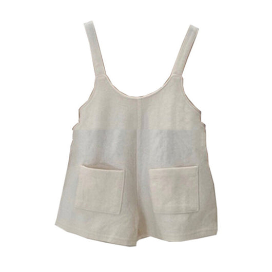 Shorts Cómodos Holgados para Niños con Tirantes Ajustables - Image 3