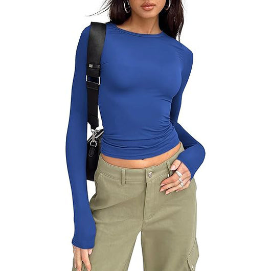 Remera Térmica Cuello Redondo Manga Larga para Mujer - Image 25