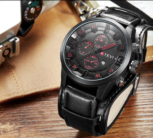 Reloj de Cuarzo para Hombre Grande con Calendario - Image 27