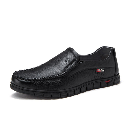 Zapatos de Cuero de Camello Transpirables para Hombre - Image 7