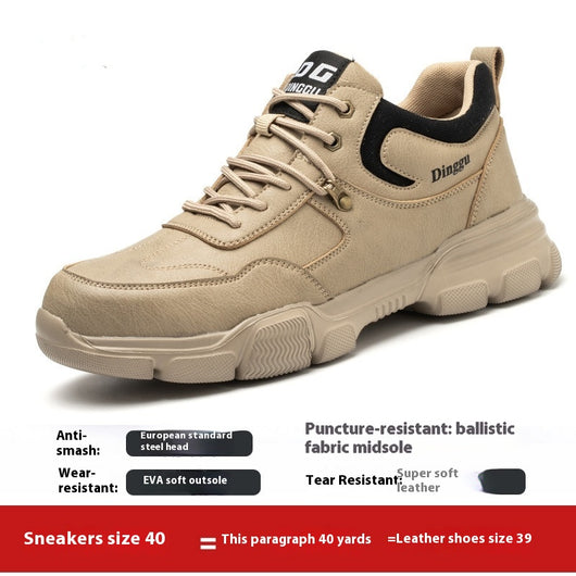 Botas de Seguridad para Hombre con Puntera de Acero - Protección Antigolpes y Antiperforación - Image 3