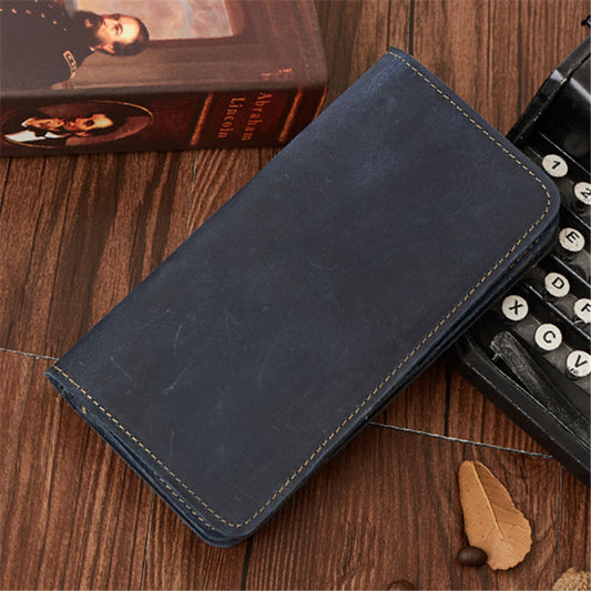 Billetera Clutch de Gran Capacidad Multibolsillos Hecha a Mano