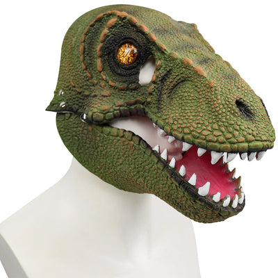 Máscara Capucha Velocirráptor Animatrónica con Boca Móvil - Image 5