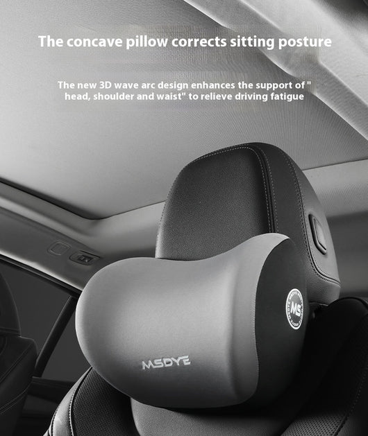 Almohada de Soporte Lumbar y Cervical con Espuma Viscoelástica para Auto - Image 29