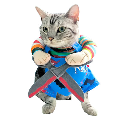 Disfraz de Halloween para Mascotas - Traje de Tijeras Ajustable para Perros y Gatos - Image 6