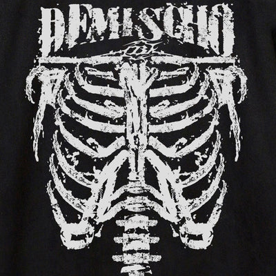 Playera de Ante con Estampado Calavera Oscura para Hombre - Image 18