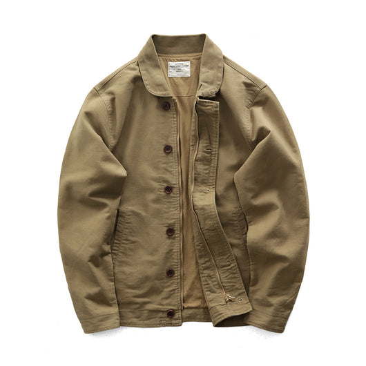 Chaqueta Suelta Retro Casual para Hombre - Estilo Deck Versátil - Image 6
