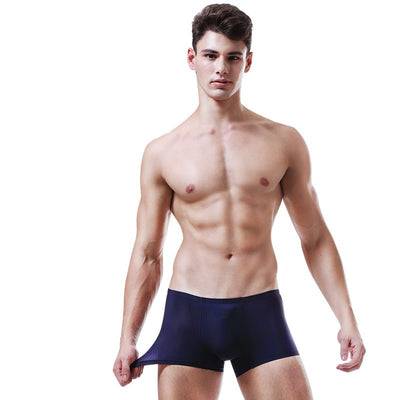 Calzoncillos Hombre Seda de Hielo sin Costuras para Verano - Image 11
