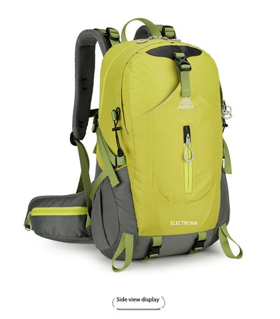 Mochila de Trekking AZELA Electron 40L - Blanco y Azul Marino para Senderismo y Viajes - Image 57