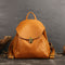 Mochila de Cuero Vintage para Mujer - Estilo Casual