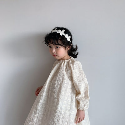 Vestido Infantil Estilo Occidental con Tirantes Bordados - Image 18