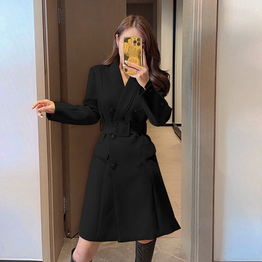 Falda Traje Estilo Occidental Primavera Temprana Slim Elegancia