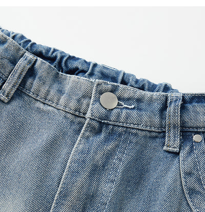Jeans Rectos Anchos Estilo Americano para Hombre - Image 6