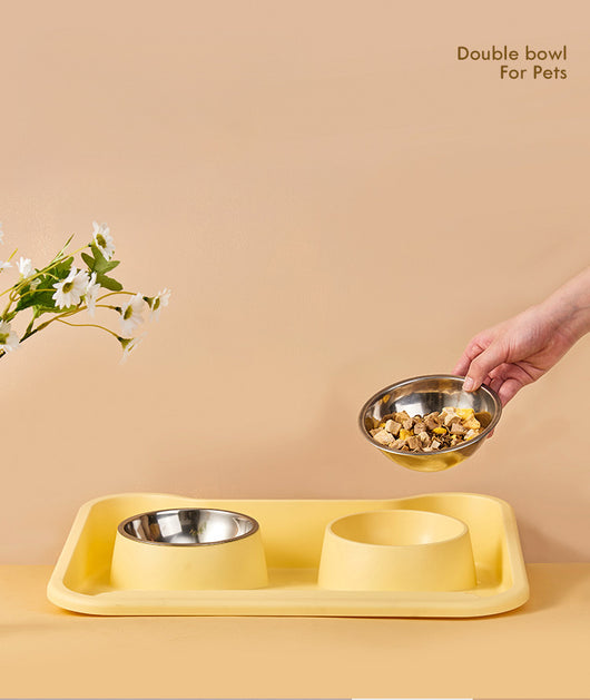 Comedero Doble Inclinado para Perros y Gatos con Protección Cervical - Image 12