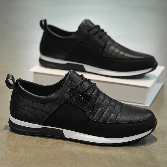 Zapatos Casuales de Cuero para Hombre - Resistentes y Antideslizantes