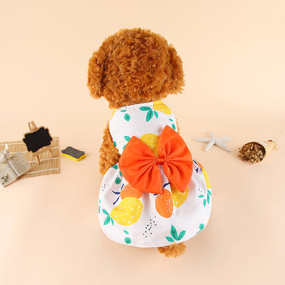 Falda con Moño para Mascotas - Ropa Elegante para Perros Pomerania y Gatos Bichón - Image 14