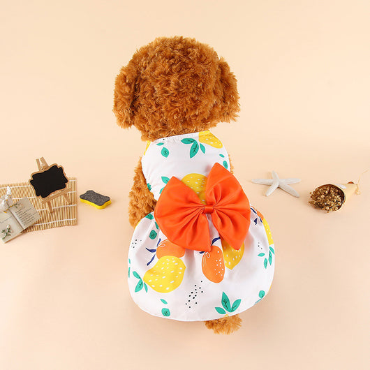 Falda con Moño para Mascotas - Ropa Elegante para Perros Pomerania y Gatos Bichón - Image 14