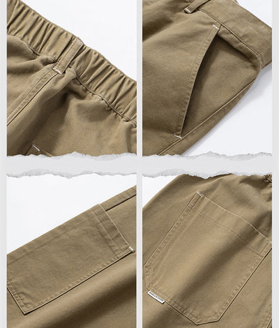 Pantalones de Trabajo Casuales Holgados en Algodón para Hombre - Image 5