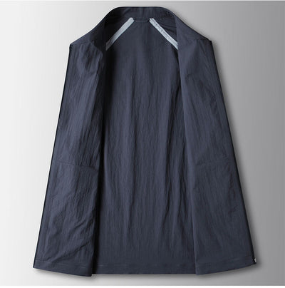 Chaqueta Hombre Primavera Verano Solapa Costura Invisible - Image 11